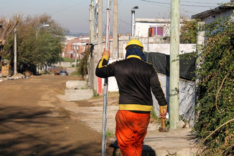 Comienzo de obras en el barrio 19 de Abril en el marco del Plan ABC