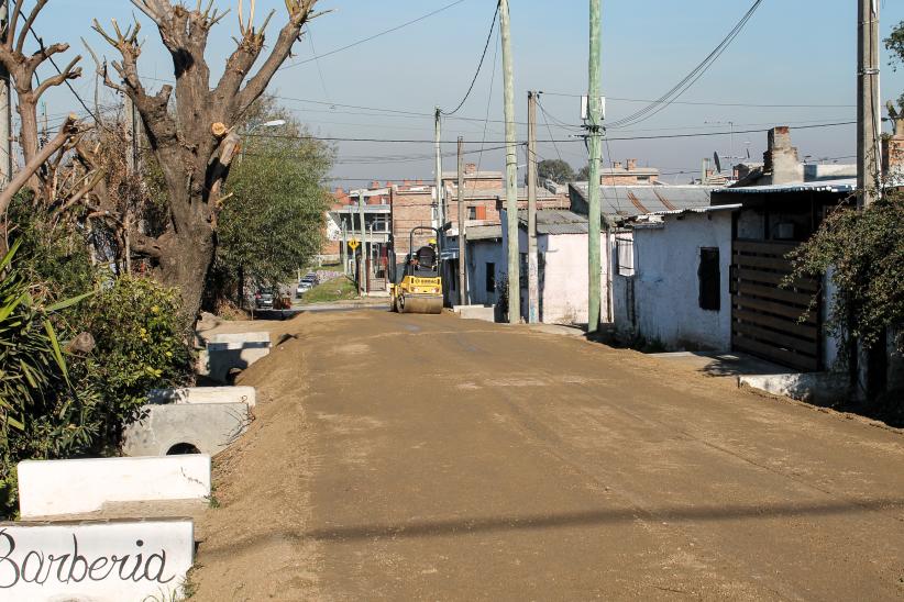 Comienzo de obras en el barrio 19 de Abril en el marco del Plan ABC