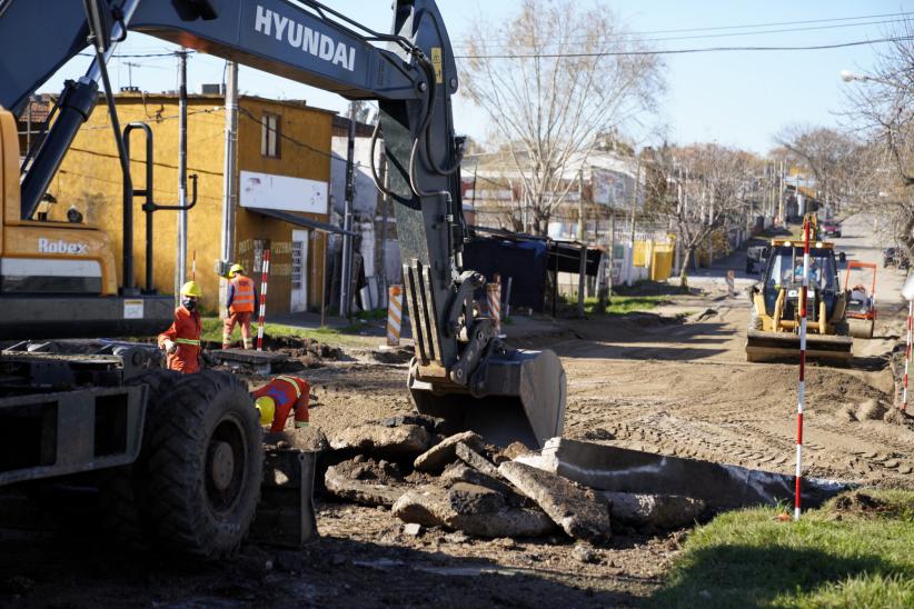 Reparación de la calle Etiopía en el marco del Plan ABC