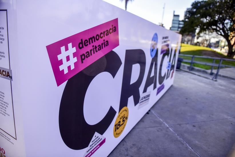 Lanzamiento de campaña Democracia Paritaria