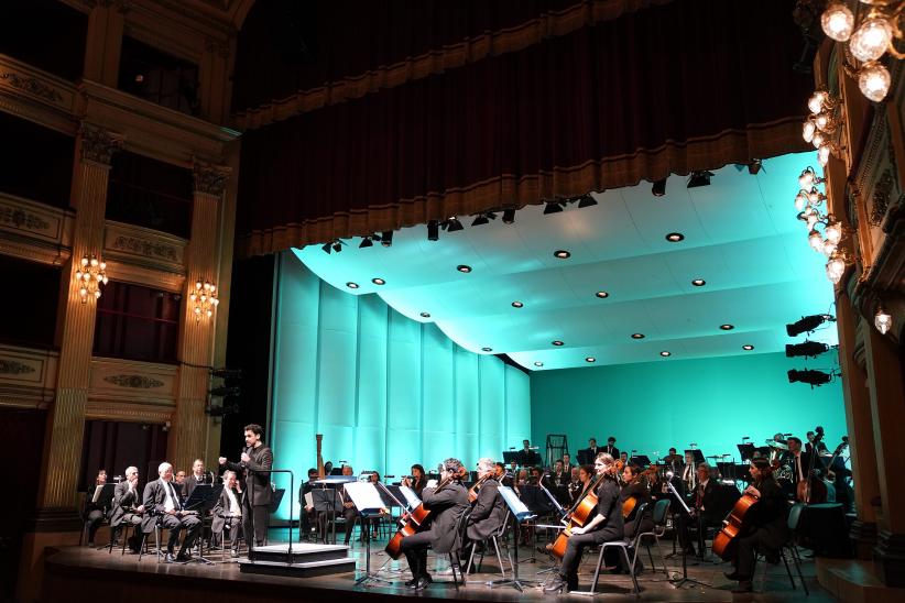 Concierto de la Banda Sinfónica de Montevideo en la reapertura del Teatro Solís