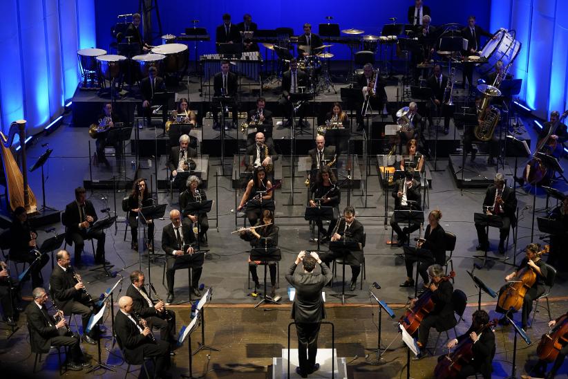 Concierto de la Banda Sinfónica de Montevideo en la reapertura del Teatro Solís