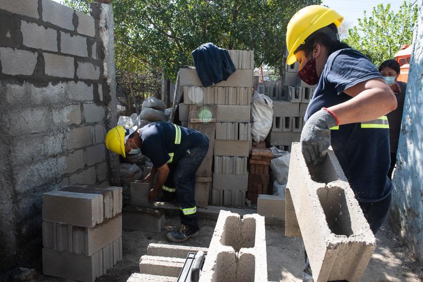 Refacción de vivienda en el marco del convenio IM DINALI