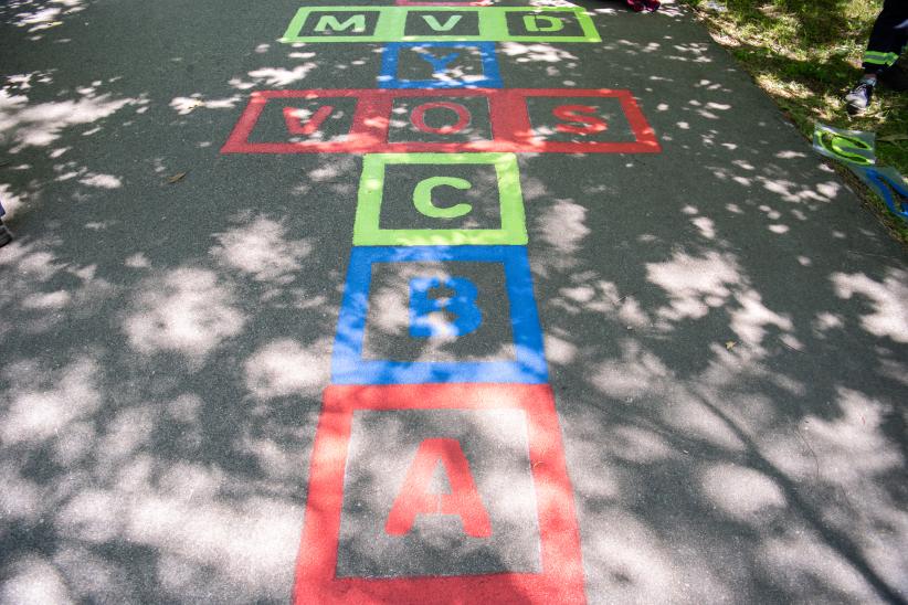 Sellos ABC en el Jardín Botánico