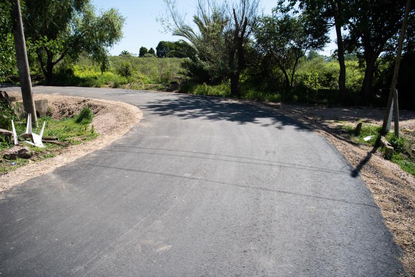 Finalización de asfaltado en barrio La Carbonera en el marco del Plan ABC