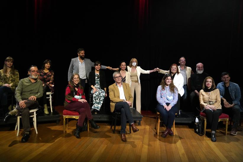 Conferencia de prensa por la nueva dirección de la Comedia Nacional