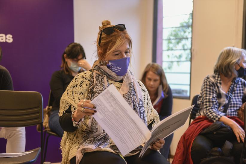 Reunión con Sociedad Civil sobre EJE 1 VBG en el marco del mes de la eliminación de la Violencia contra la Mujer