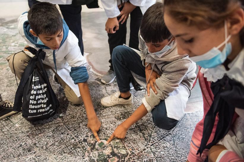 Visita de alumnas y alumnos de la escuela Nº41 del departamento de Mercedes