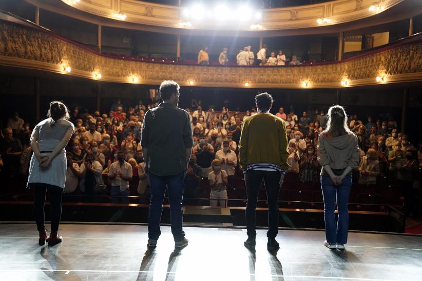 Presentación de la Comedia Nacional en el Teatro Florencio Sánchez de Paysandú 