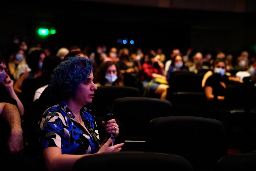 Presentación de Lucrecia Martel y Julieta Laso en sala Zitarrosa