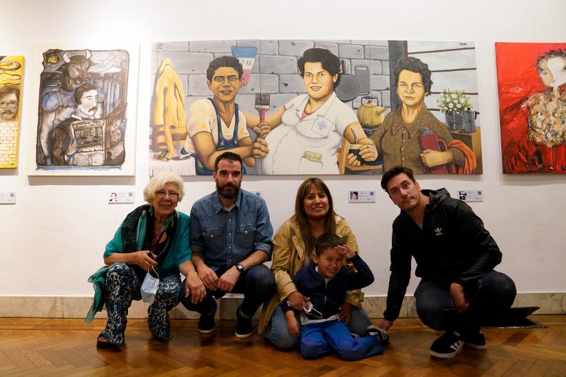 Inauguración de la exposición "Encontrarte con ellos" en el Museo Juan manuel Blanes