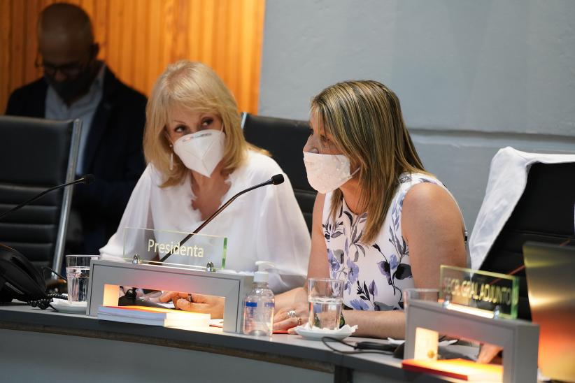 Ceremonia de cambio de autoridades de la Junta Departamental de Montevideo