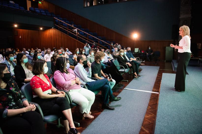 Presentación del primer año de gestión de Carolina Cosse