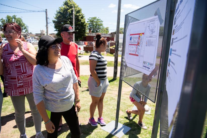 Firma de convenio para mejora integral en el barrio Campichuelo