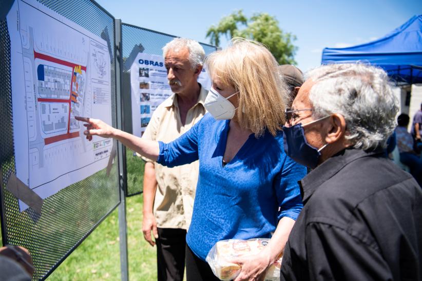 Firma de convenio para mejora integral en el barrio Campichuelo