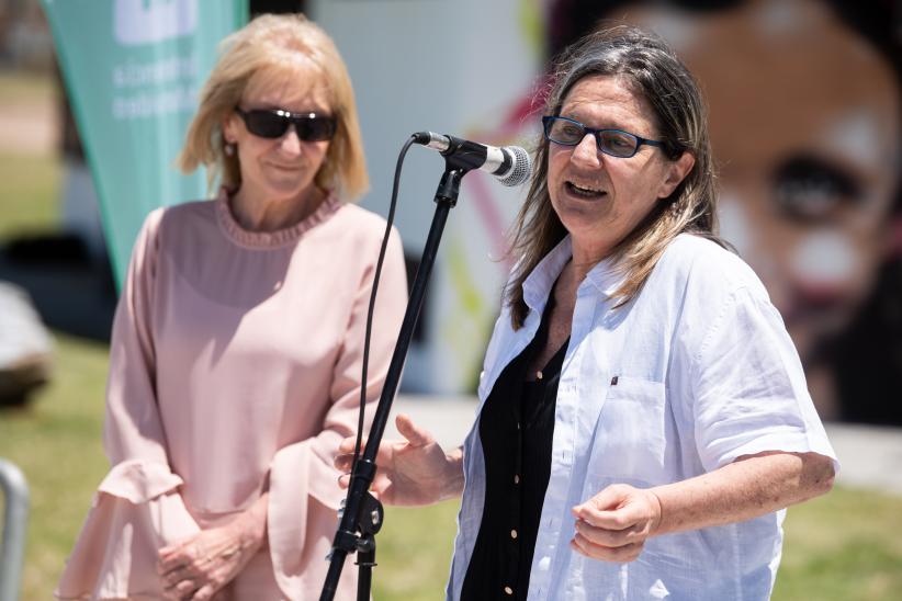 Inauguración de pista de patín en Plaza España