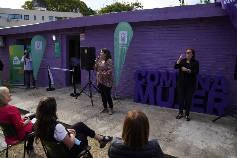 Inauguración de Comuna Mujer en el Municipio CH