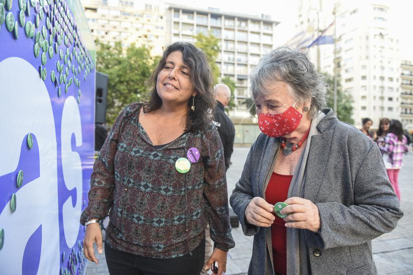 Intervención # juntas en el marco del Mes de la Mujer 