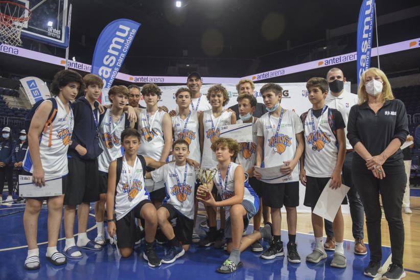 Finales del Torneo Jr. NBA en el Antel Arena 