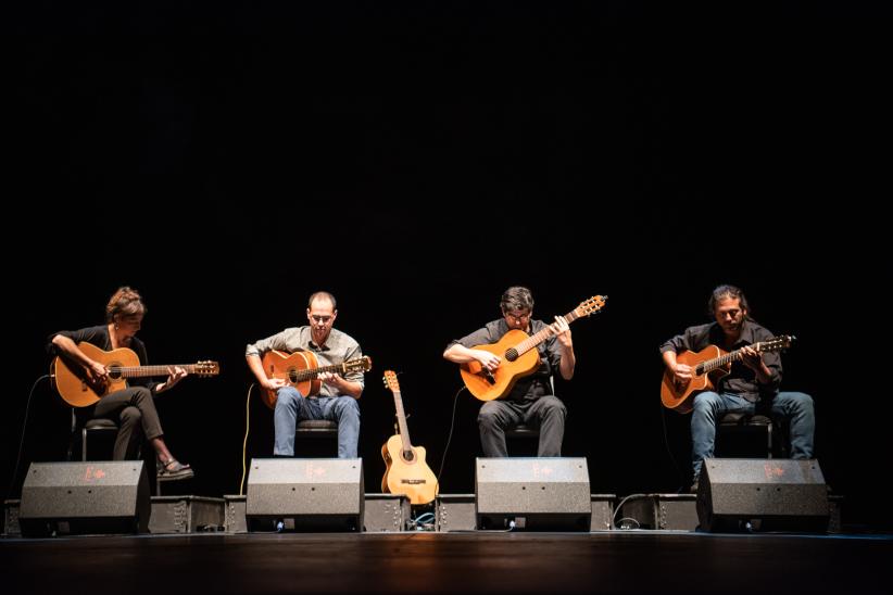 Declaración de Ciudadanos Ilustres a Eduardo "Toto" Méndez y Julio Cobelli en el Teatro Solís