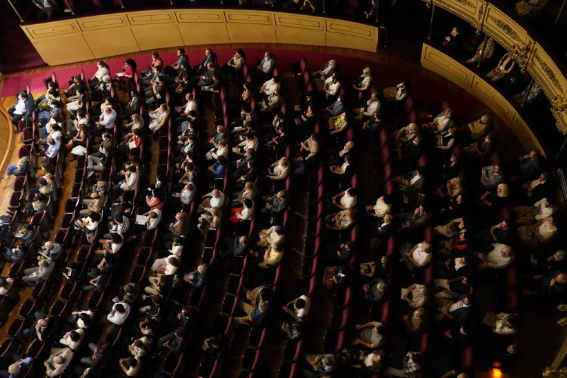 Concierto inaugural de la temporada principal 2022 de la Orquesta Filarmónica de Montevideo en en Teatro Solís