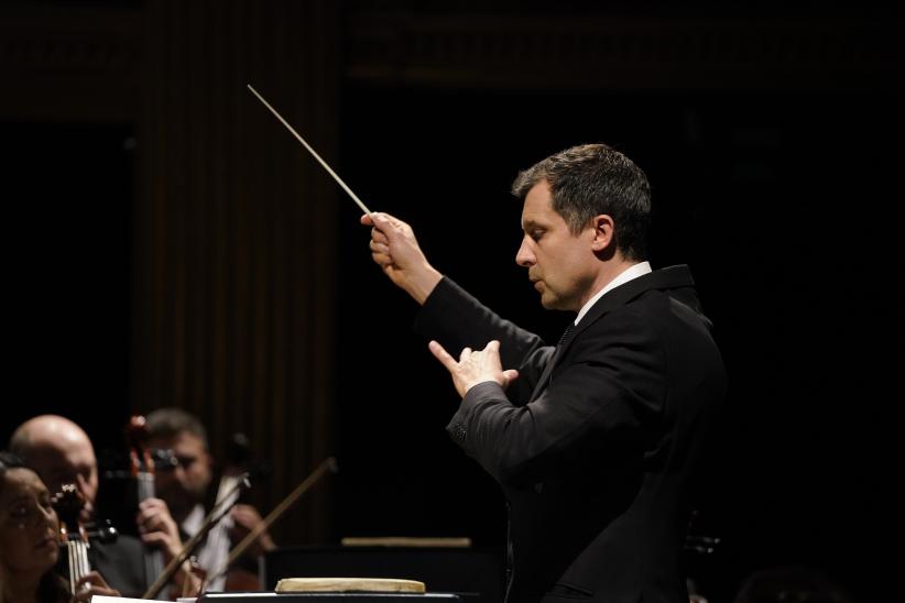 Concierto inaugural de la temporada principal 2022 de la Orquesta Filarmónica de Montevideo en en Teatro Solís