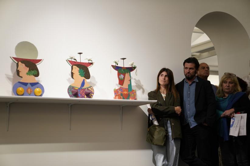 Inauguración de la exposición Rara Avis, de Ulises Beisso.