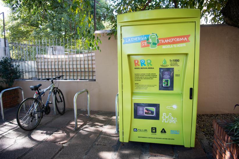 Nuevo punto de reciclaje de aceite en el Centro Comunal Zonal Nª15 