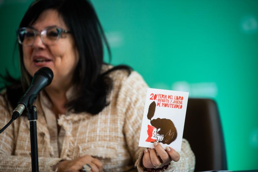 Conferencia prensa por lanzamiento de la Feria del Libro Infantil y Juvenil de Montevideo 