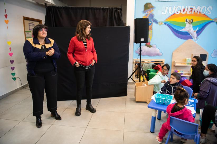 Inauguración de sala de espera infantil lúdica en la policlínica Casavalle