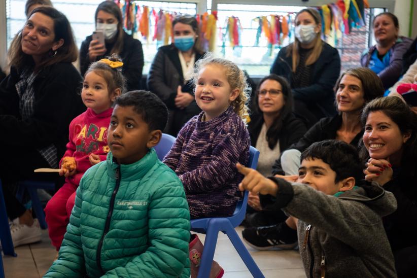 Inauguración de sala de espera infantil lúdica en la policlínica Casavalle