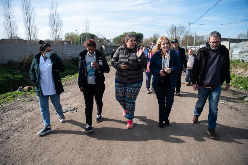 Recorrida por barrio Aquiles Lanza , 21 de julio de 2022