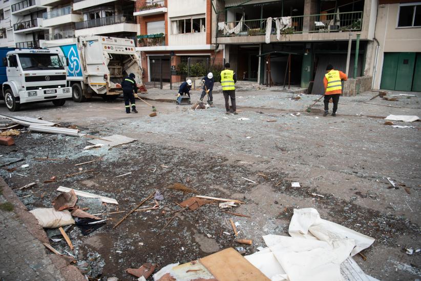 Operativo de la Intendencia de Montevideo en Villa Biarritz 