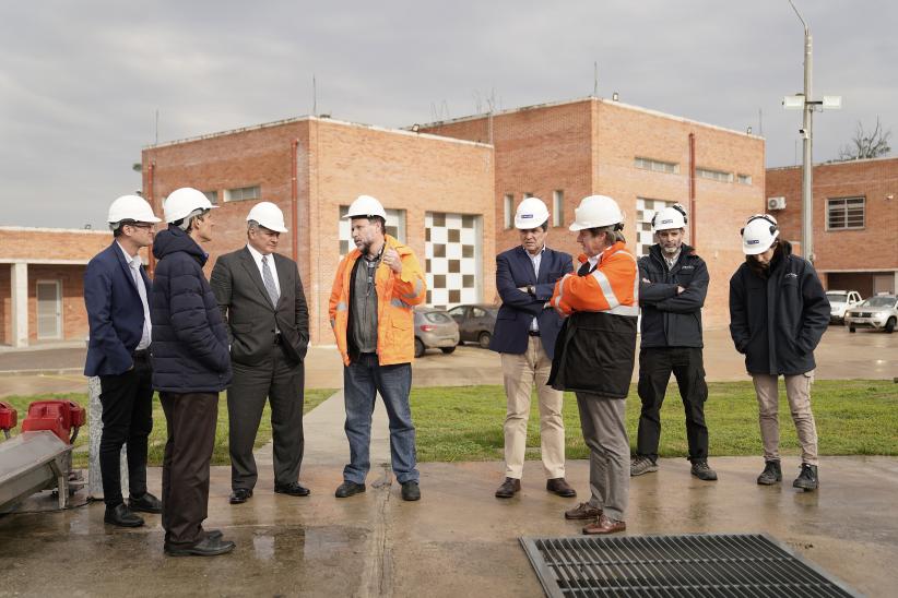 Visita del Jefe de la División Agua y Saneamiento del Banco Interamericano de Desarrollo (BID), Sergio Campos