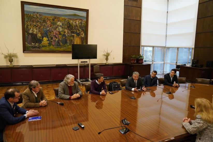 Visita del Jefe de la División Agua y Saneamiento del Banco Interamericano de Desarrollo (BID), Sergio Campos