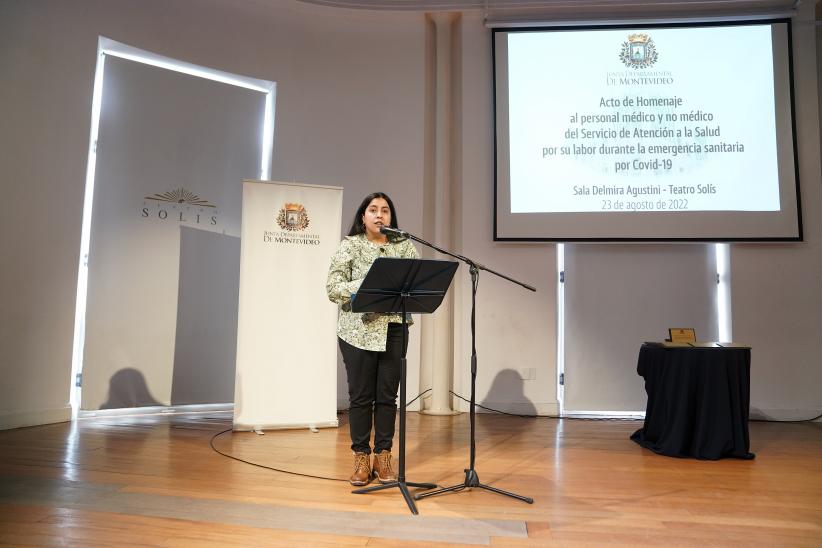 Homenaje de la Junta Departamental de Montevideo a las Policlínicas de la Intendencia de Montevideo 