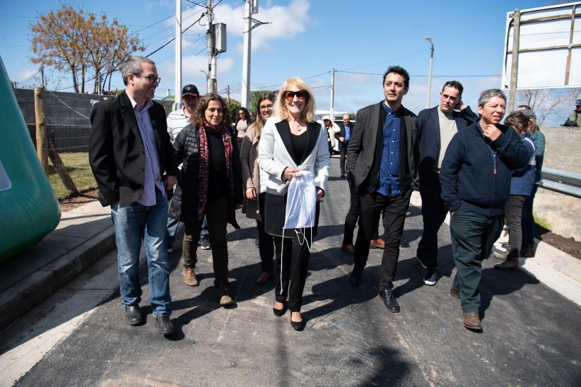 Inauguración de viviendas en el asentamiento Campichuelo Itapé 