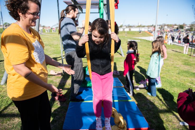 Actividades en el Parque Idea Vilariño en el marco del Plan ABC + Deporte y Cultura, 10 de setiembre de 2022