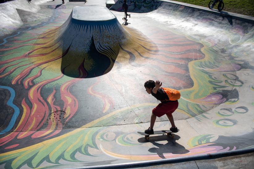 Actividades en el Parque Idea Vilariño en el marco del Plan ABC + Deporte y Cultura, 10 de setiembre de 2022