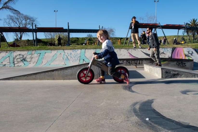 Actividades en el Parque Idea Vilariño en el marco del Plan ABC + Deporte y Cultura, 10 de setiembre de 2022