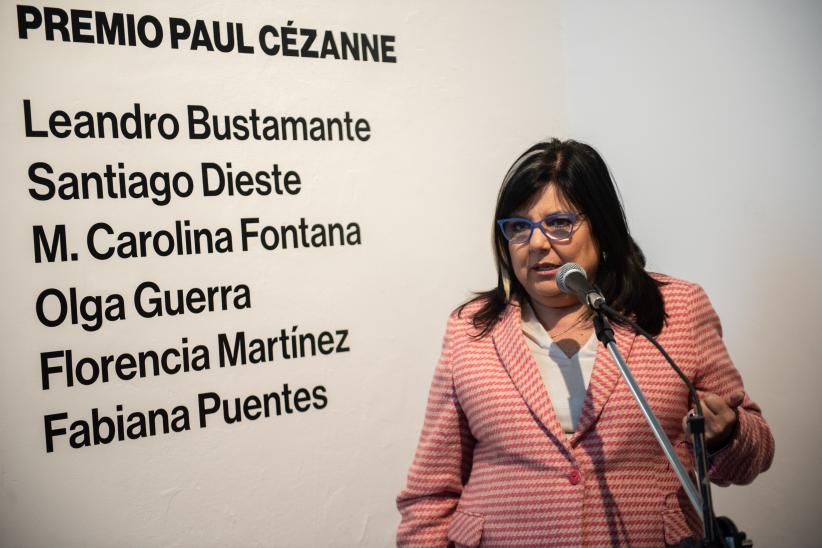 Lanzamiento del premio Paul Cézanne en el Centro de exposiciones SUBTE, 09 de setiembre de 2022