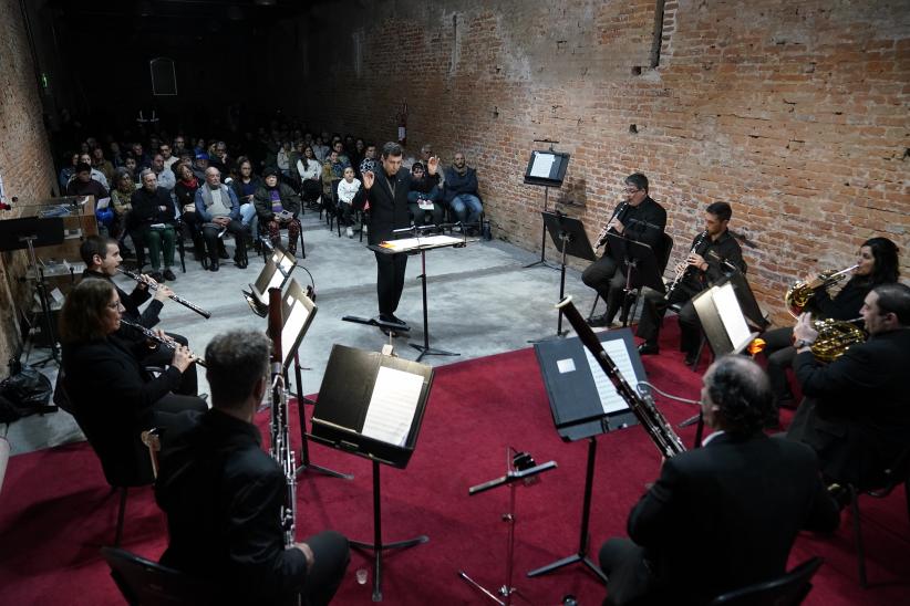 Concierto de la Orquesta Filarmónica de Montevideo en el centro cultural Casa de la Pólvora