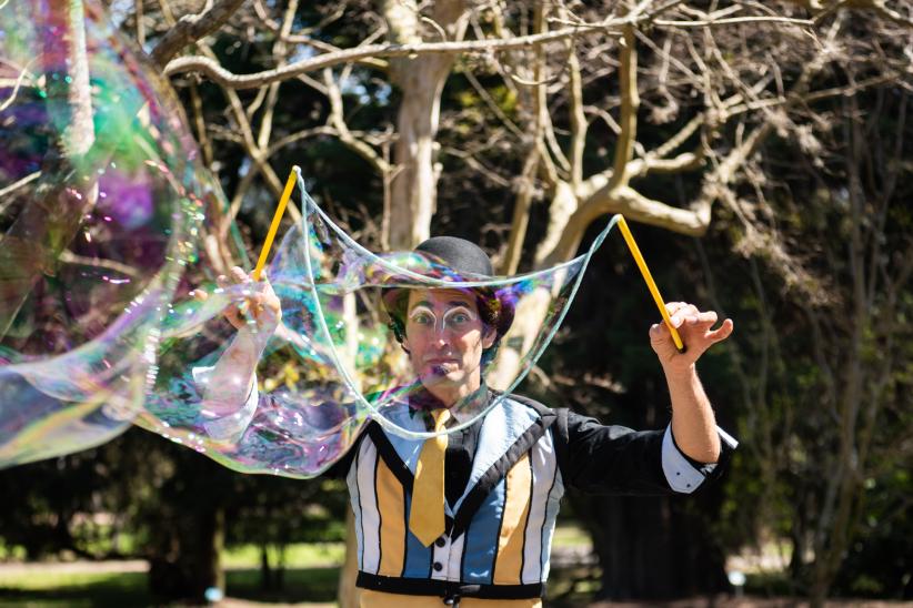 Celebración del día de la primavera en el Museo Jardín Botánico Prof. Atilio Lombardo, 21 de setiembre de 2022