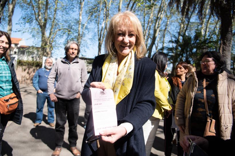 Celebración del día de la primavera en el Museo Jardín Botánico Prof. Atilio Lombardo, 21 de setiembre de 2022