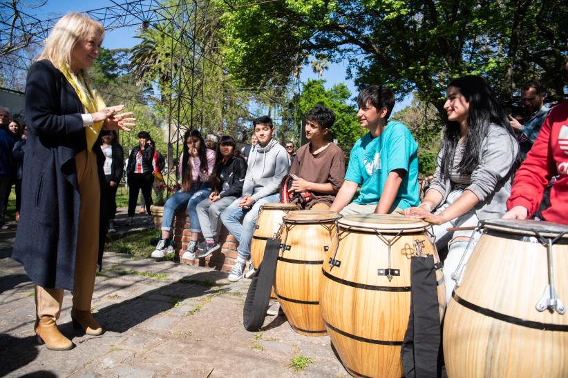 Celebración del día de la primavera en el Museo Jardín Botánico Prof. Atilio Lombardo, 21 de setiembre de 2022