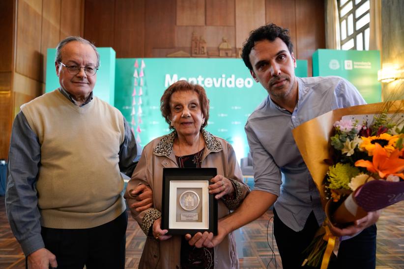 Declaración de Ciudadana Ilustre de Montevideo a Amalia Maresca , 14 de octubre de 2022