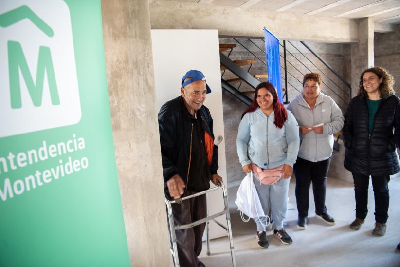 Entrega de viviendas a familias del barrio La Paloma, 17 de octubre de 2022