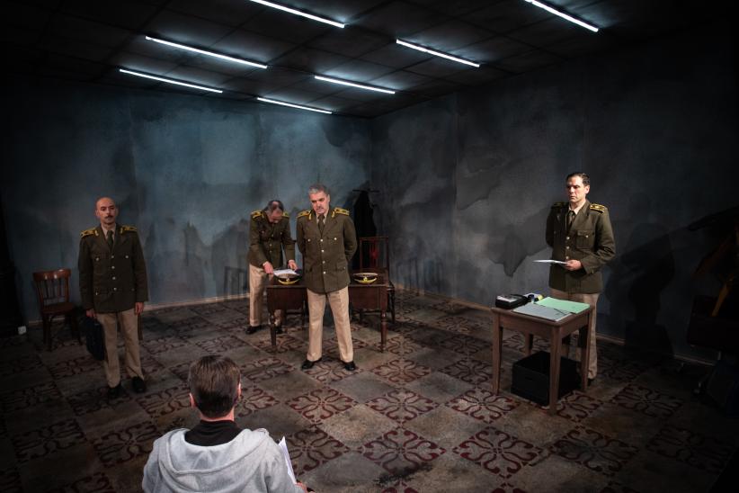Ensayo general de «Las Actas» en el teatro Circular, 19 de octubre de 2022