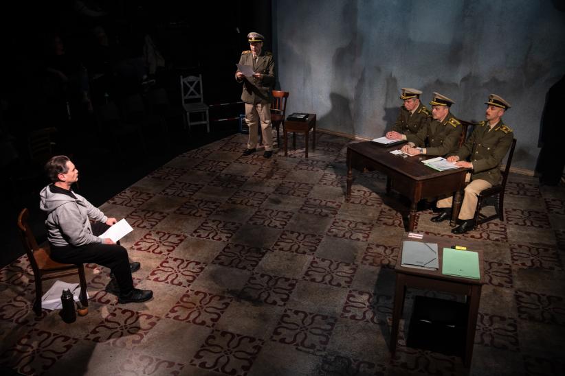 Ensayo general de «Las Actas» en el teatro Circular, 19 de octubre de 2022