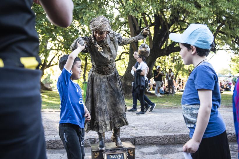 Fiesta por el Día de la Juventud en el Parque del Prado